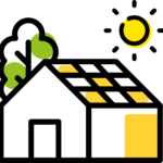 Picto projet solaire toiture